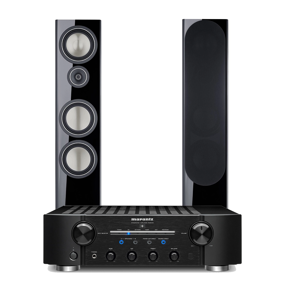 Комплект стерео MARANTZ PM8006 Black Canton Townus 90, black high gloss