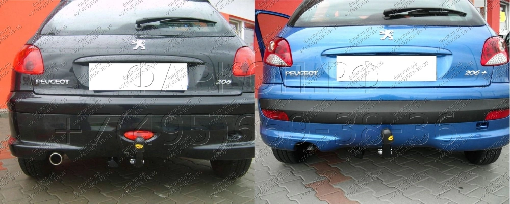 Фаркопы PEUGEOT 206