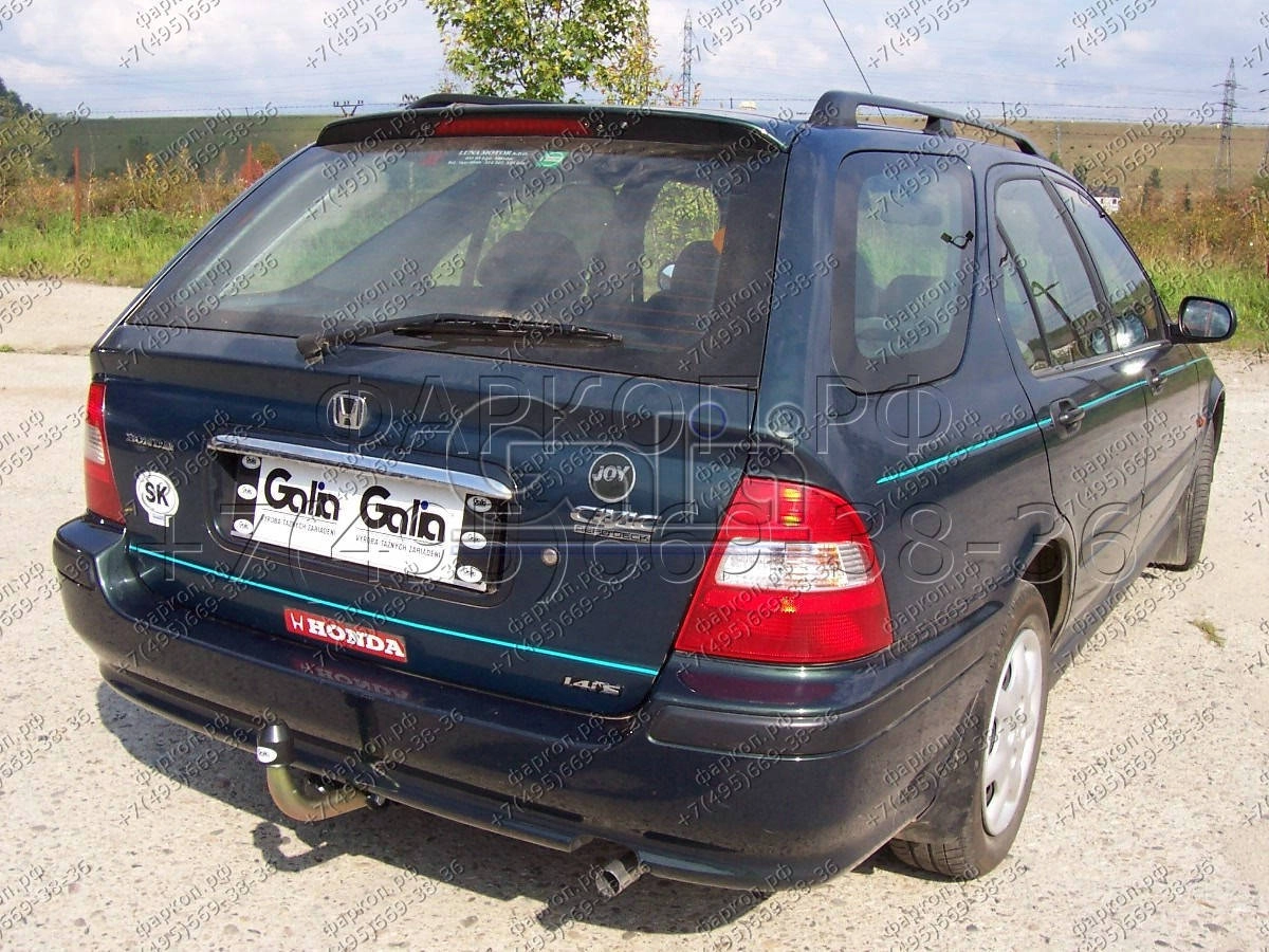 Фаркоп Honda Civic универсал 1996-2000 (Aerodeck) - H015C GALIA купить в  Москве