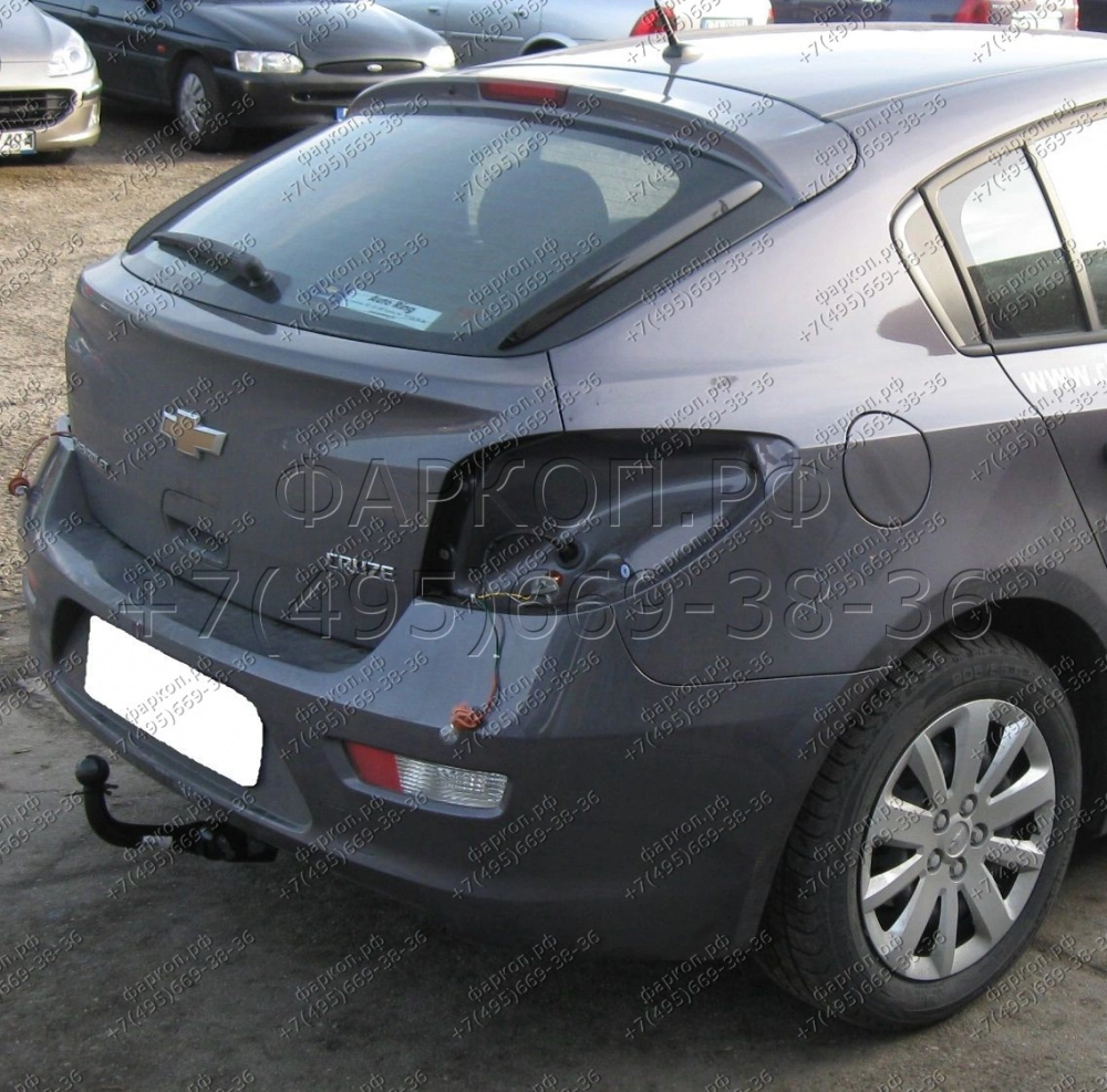 Фаркоп Chevrolet Cruze хетчбек 2009-2016 - C-263 Steinhof купить в Москве