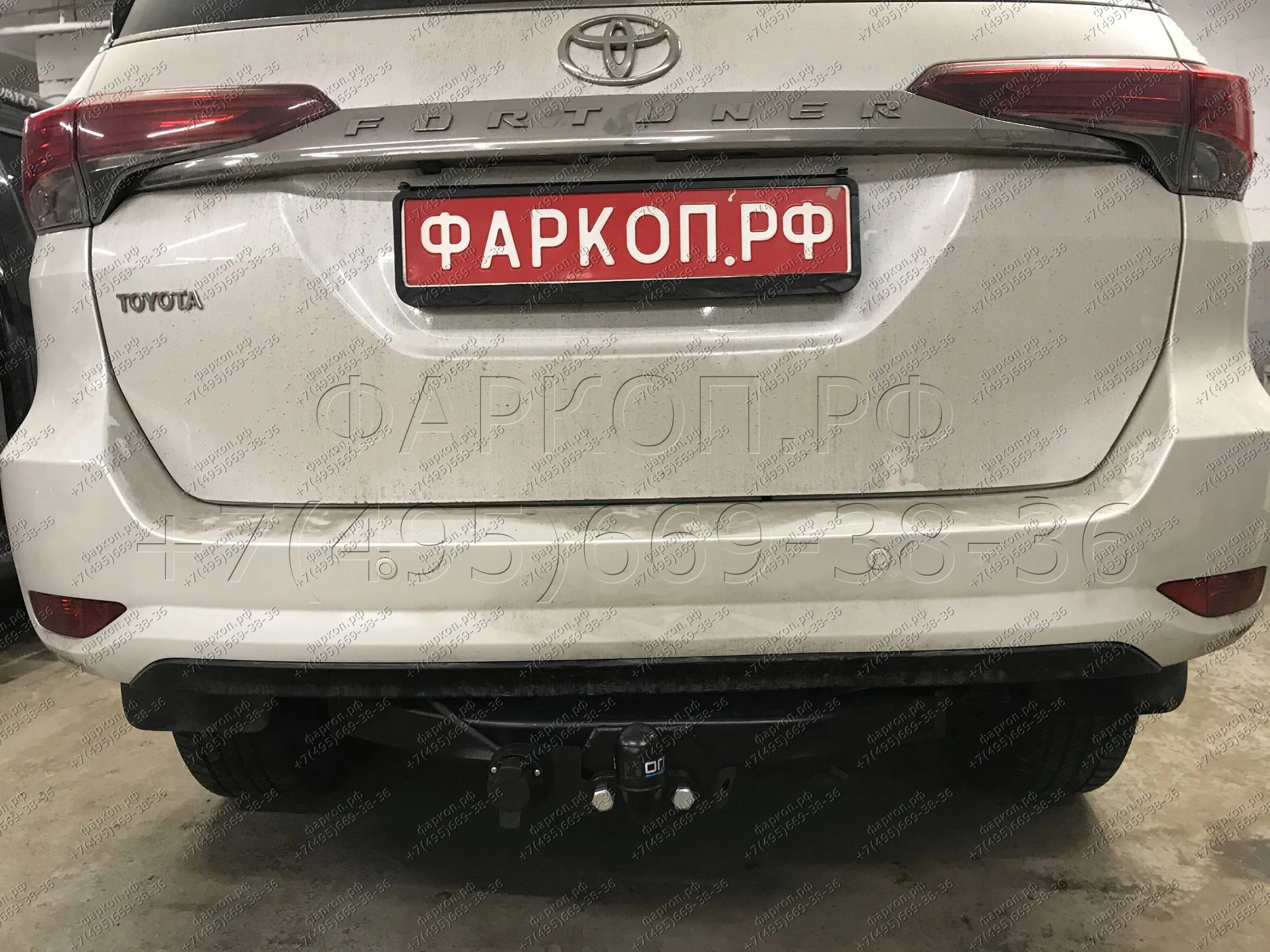 Фаркоп Toyota Fortuner 2015- 3015-F Oris купить в Москве