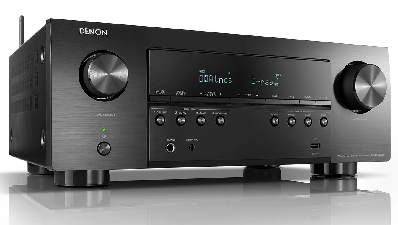 Домашний кинотеатр DENON AVRS960HBKE2 Focal Chora Atmos