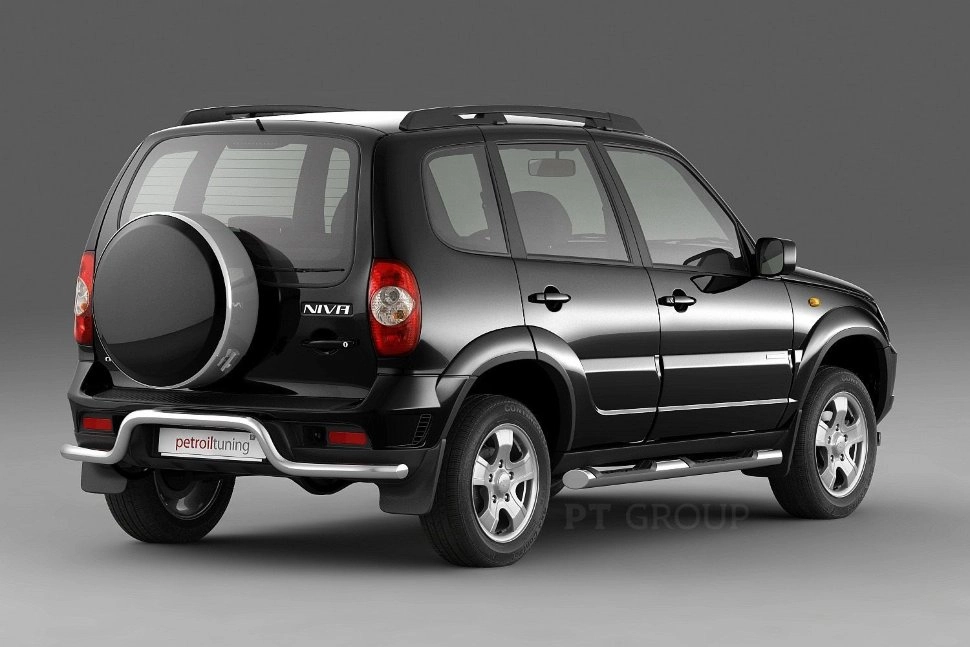 Защита заднего бампера для Chevrolet Niva