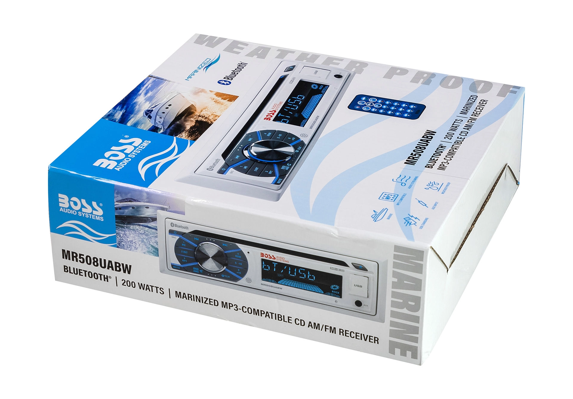 Магнитола Boss Audio MR508uabw Bluetooth CD USB