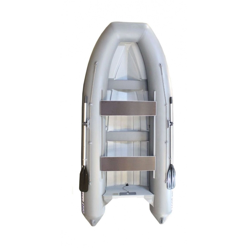 Лодка РИБ (RIB) WinBoat 360RF Sprint, складной, светло-серый/зеленый