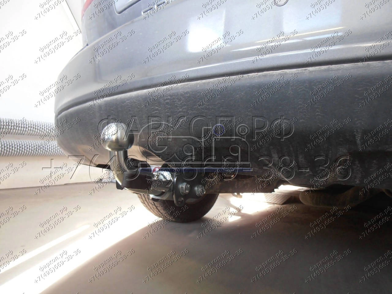 Фаркоп Dodge Journey 2008-2020, FIAT Freemont 2011-2020, кроме авто с  запаской снизу - D042A GALIA купить в Москве