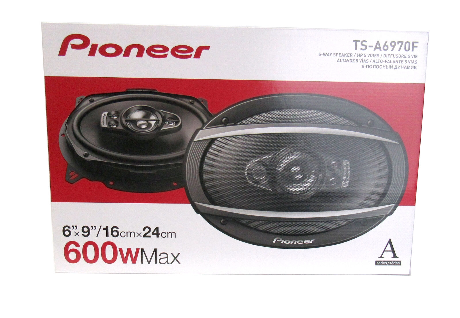 Автомобильная пятиполосная коаксиальная акустика PIONEER TS-A6970F