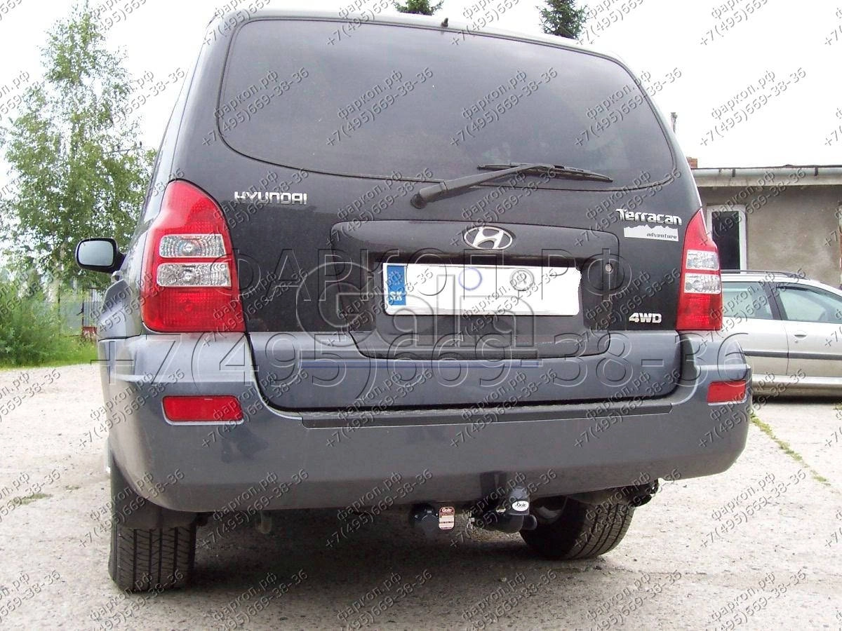 Фаркоп Hyundai Terracan 2001-2007 - H046C GALIA купить в Москве