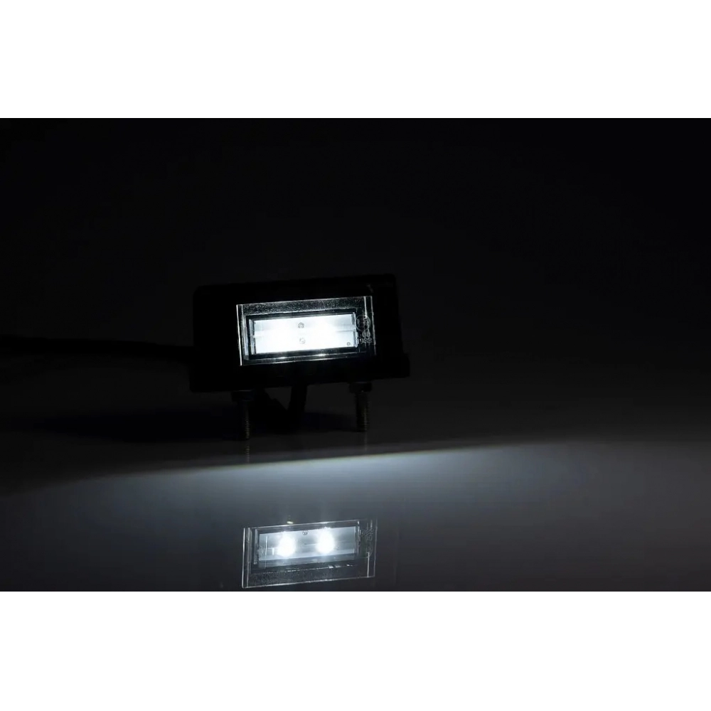 Фонарь подсветки номера FT-016 LED Fristom чёрный низкий