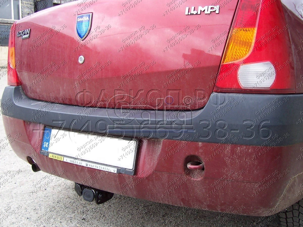 Фаркоп Renault Logan седан 2005-2014 - D033C GALIA купить в Москве