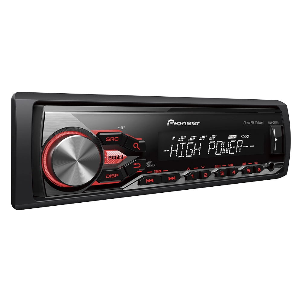 Автомобильный цифровой медиа-ресивер PIONEER MVH-280FD