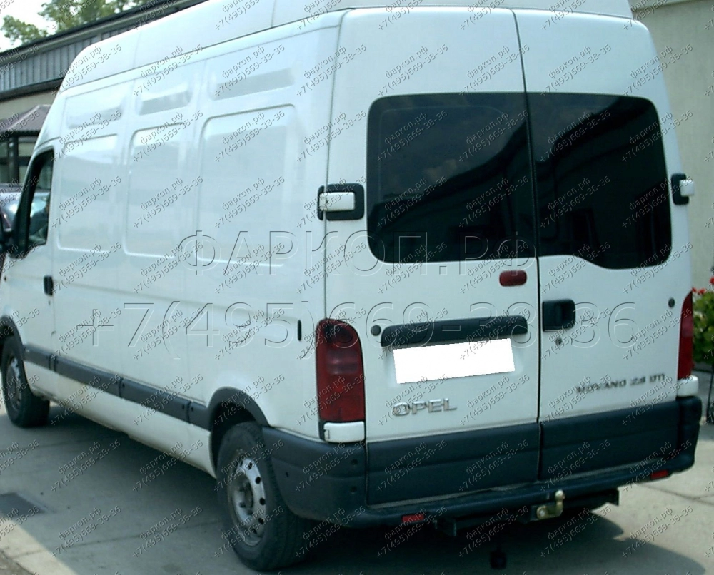 Фаркоп Renault Master фургон, микроавтобус (со ступенькой) передний привод  04/2010-, Opel Movano фургон, микроавтобус (со ступенькой) передний привод  2010- R-060 Steinhof купить в Москве