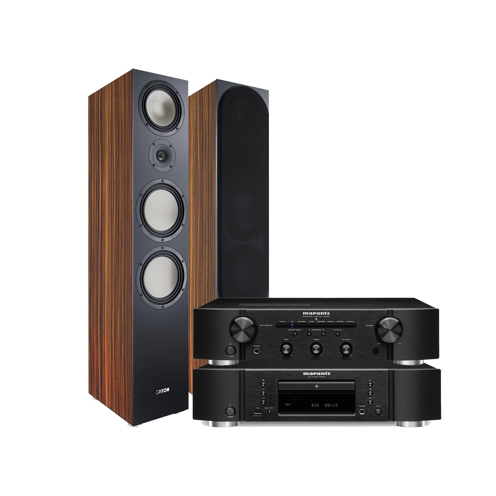 Комплект стерео MARANTZ PM6007 BlackCD6007 Black Canton GLE 90, makassar