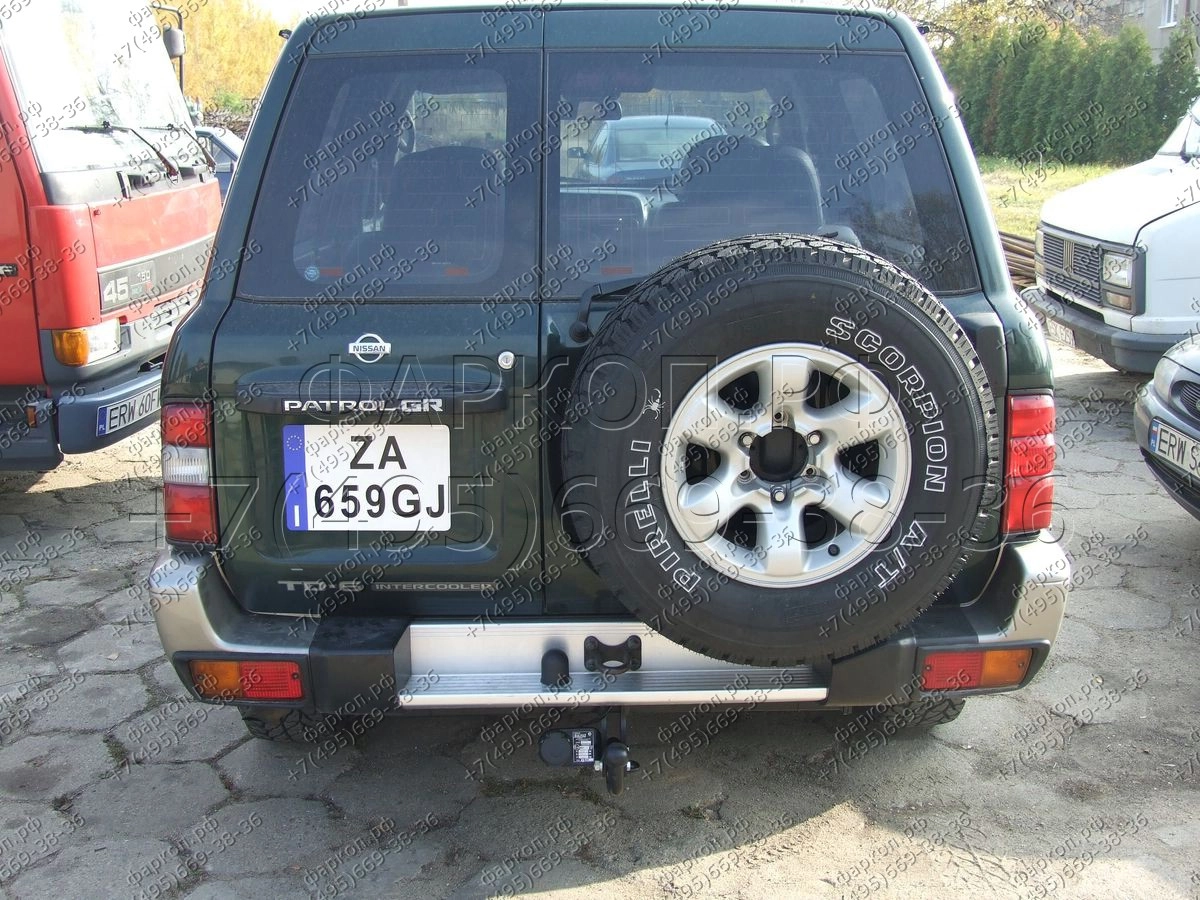 Фаркоп Nissan Patrol Y61 1998-2010 - N.023 IMIOLA купить в Москве