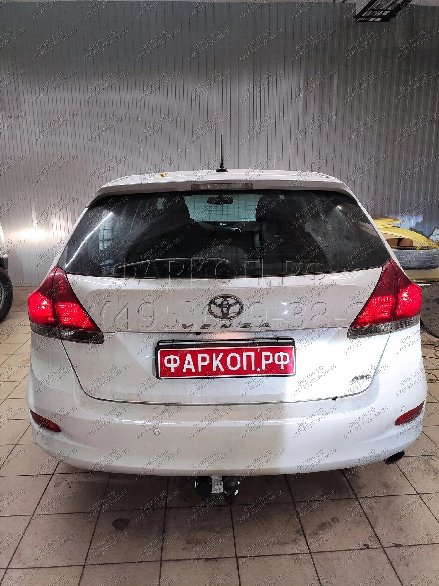 Фаркоп Toyota Venza 2008-2016 - T118-A Лидер-плюс купить в Москве