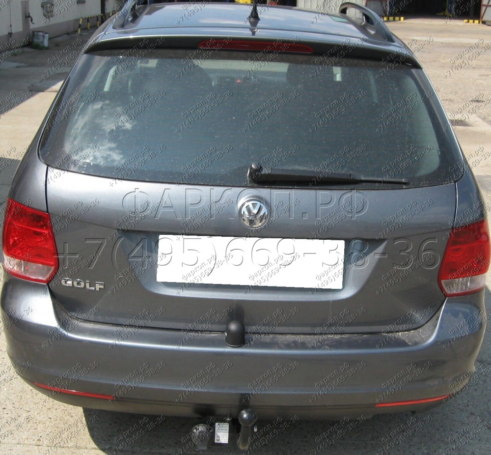 Фаркоп Volkswagen Golf V универсал 2007-2009, Jetta V седан 2005-2010 -  V-072 Steinhof купить в Москве