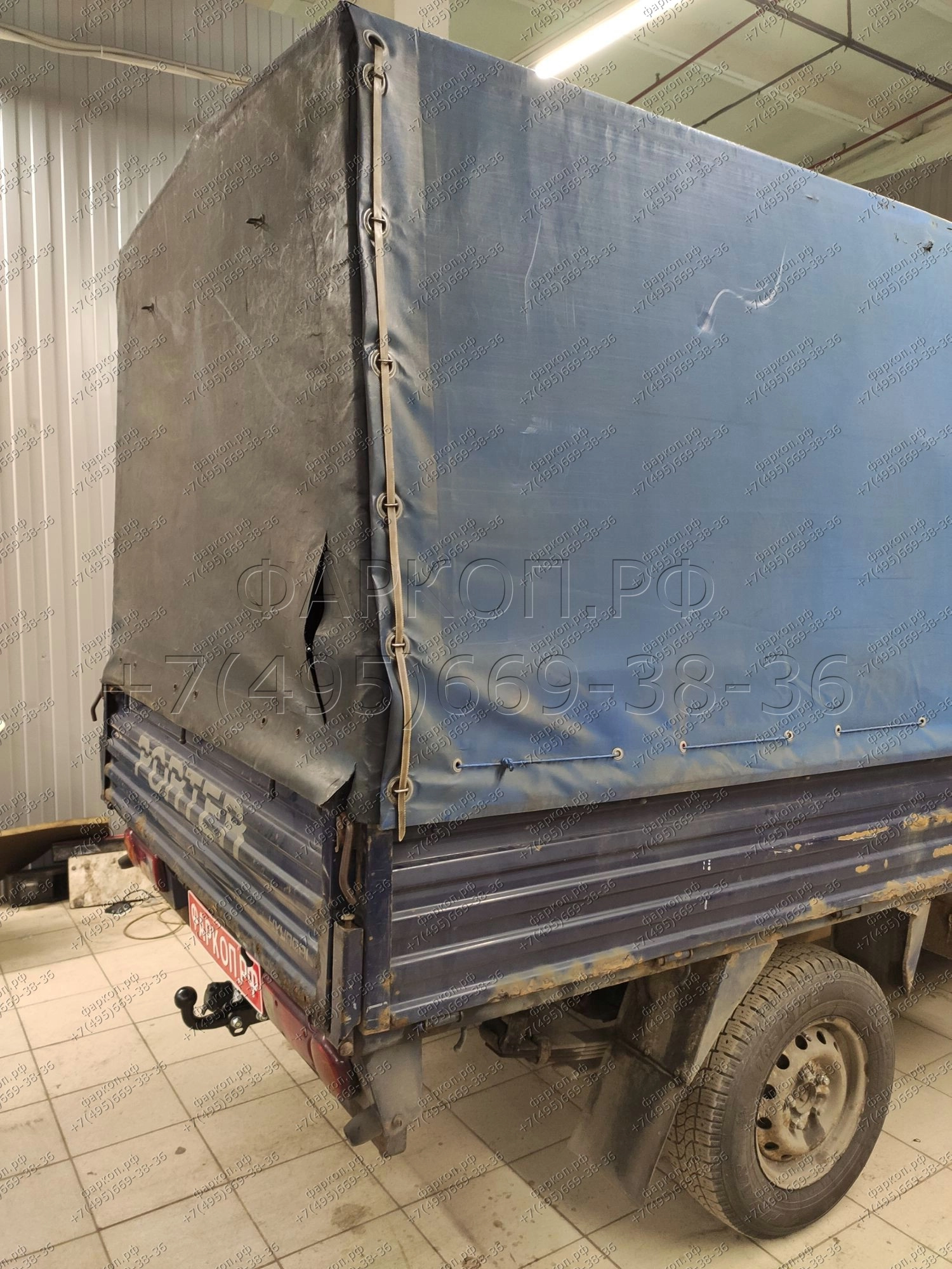 Фаркоп Hyundai Porter 2005-2007 - HY 15 AvtoS купить в Москве