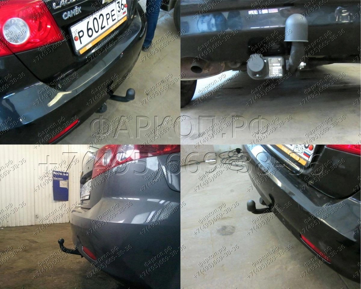 Фаркоп Chevrolet Lacetti хетчбек 2004-2012 - CH.004 IMIOLA купить в Москве