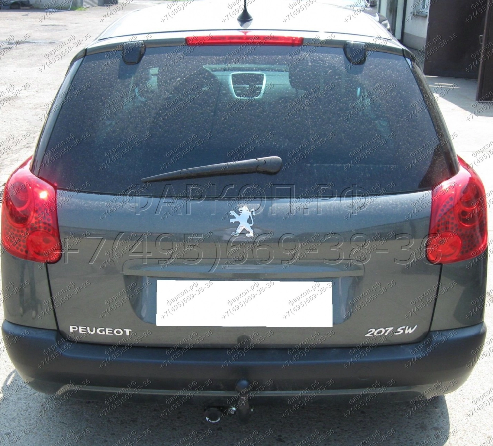 Фаркоп Peugeot 207 SW универсал 2007-2012 - P-023 Steinhof купить в Москве