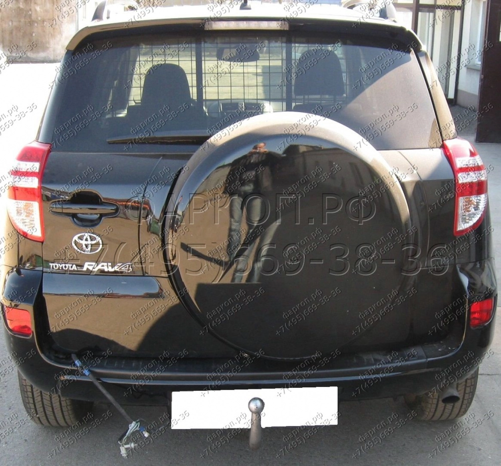 Фаркоп Toyota RAV4 с запасным колесом двери 2006-2013 - T-188 Steinhof  купить в Москве