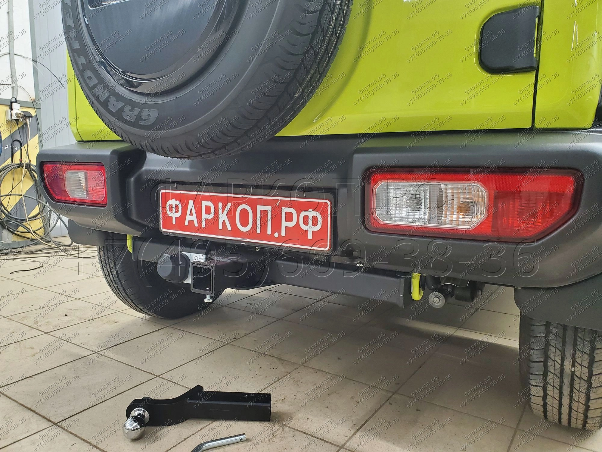 Защита бампера и порогов на Suzuki Jimny ремонты-бмв.рф - 2 страница