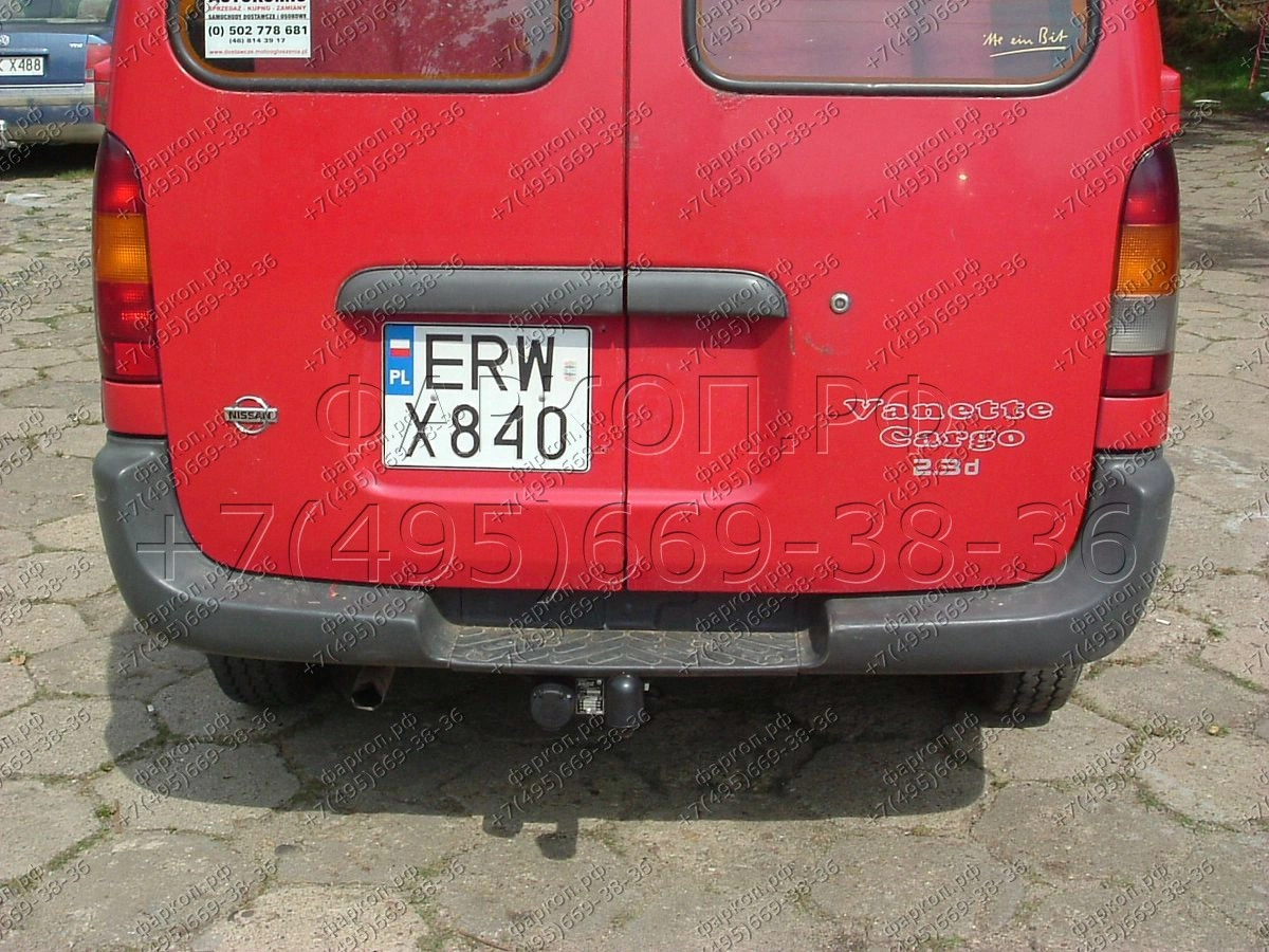 Фаркоп Nissan Vanette cargo C23 M/C /Serena cargo 1995-1999/Mazda Bongo  1994- N.012 IMIOLA купить в Москве