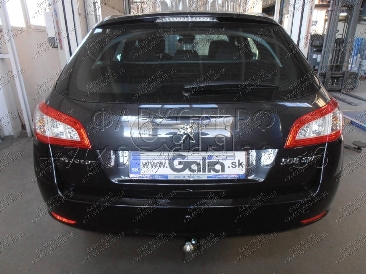 Фаркоп Peugeot 508 универсал 2011-2019 - P044C GALIA купить в Москве