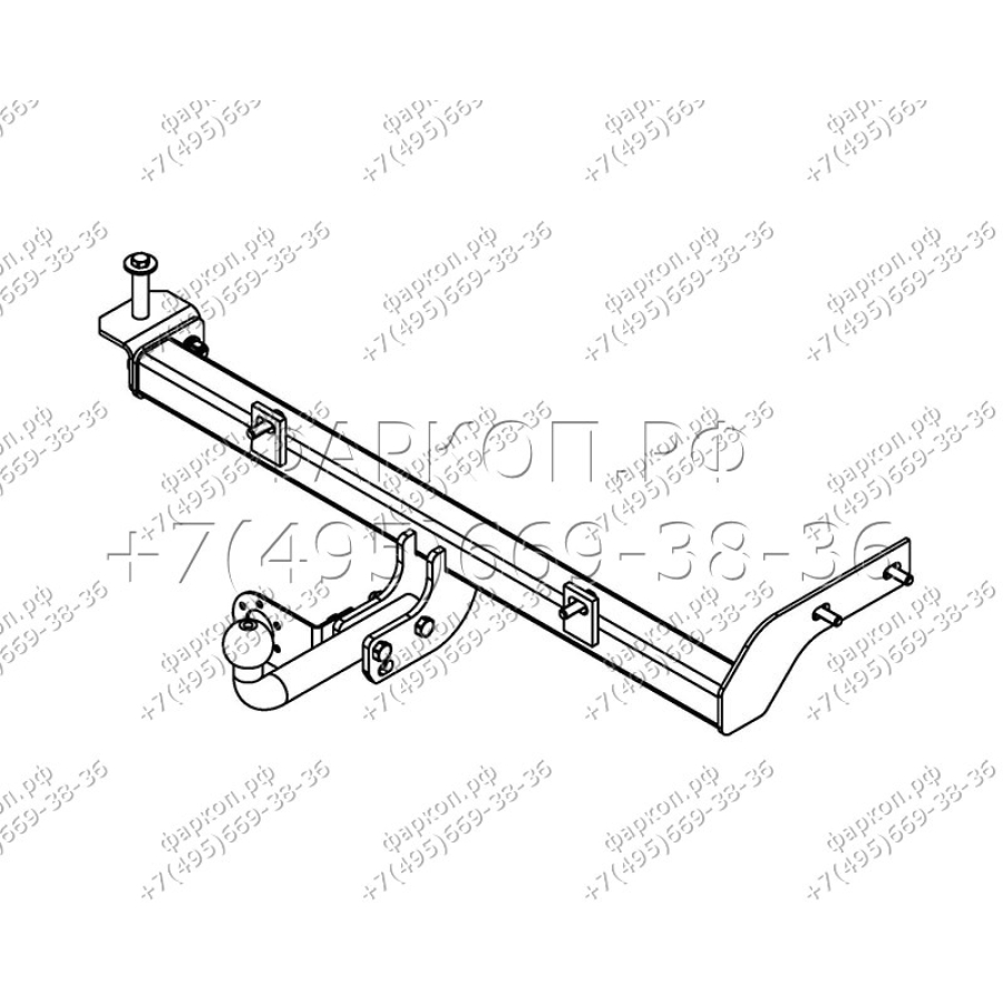 Фаркопы на ВАЗ Kalina купить недорого - интернет-магазин 