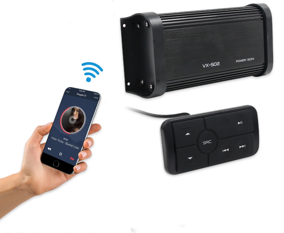 Морской усилитель влагозащищенный Velex VX-502