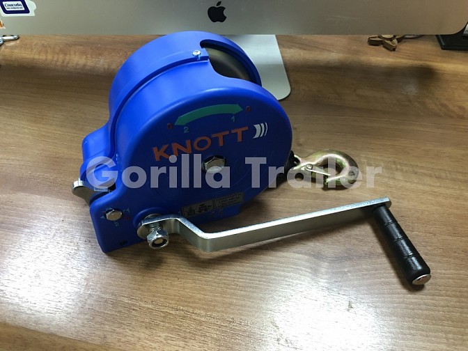Knott лебедка прицепа таль 450 кг, пластмассовый корпус, синтетический ...